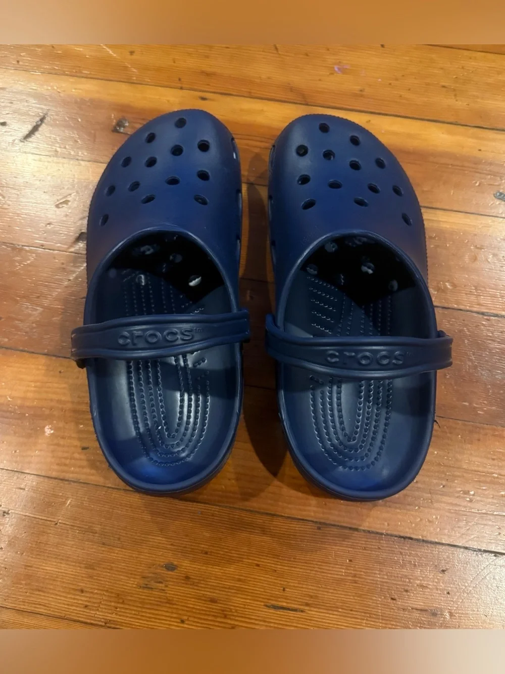 🐊✨ Classic Crocs Clogs - Navy Blue (M11 / W9) 🐊